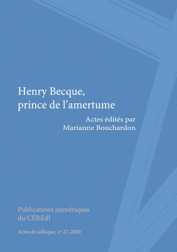 Henry Becque, prince de l’amertume